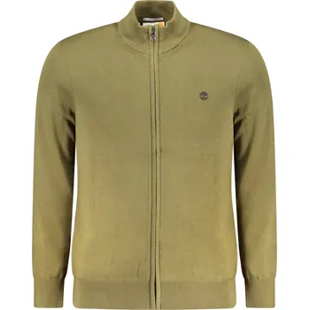 Pánský svetr Pánský zelený cardigan Timberland Timberland kaki 3368784