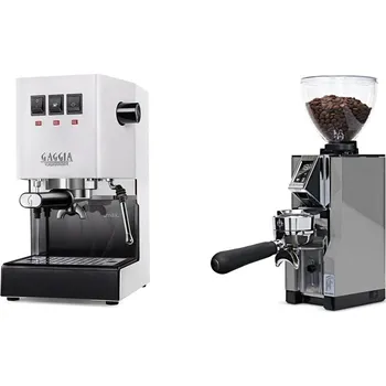 Kávovar Gaggia Classic E24 BC, white + Eureka Mignon Libra 65 All…