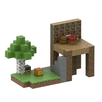 ostatní stavebnice Židle se stromem magnetická stavebnice