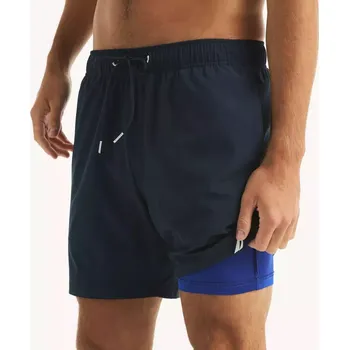 Pánské plavky NAUTICA pánské plavky 6" QUICK-DRY tmavě modré XS