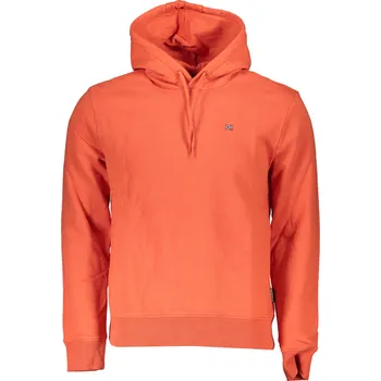 Pánská mikina Pánská červená mikina s kapucí NAPAPIJRI Napapijri oranžová 3360493