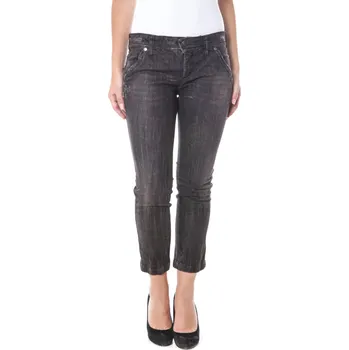 Dámské džíny Černé dámské džíny Pinocchietto PARASUCO černá | bílá | šedá 3365576