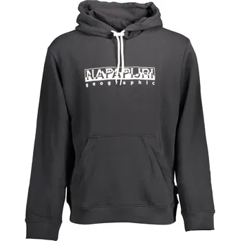 Pánská mikina Černá mikina NAPAPIJRI s kapucí Napapijri černá 3358311