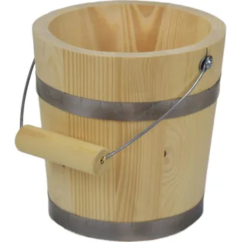 Vědro dřevěné Ø19x20 cm
