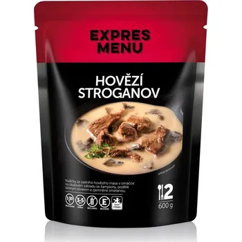 Hotové jídlo CENTRUM PŘÍVĚSŮ OPAVA, s.r.o. Hovězí Stroganoff 600 g