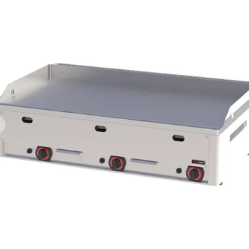 Kuchyňský gril RM GASTRO Plynová grilovací deska hladká FTH 90 G RedFox