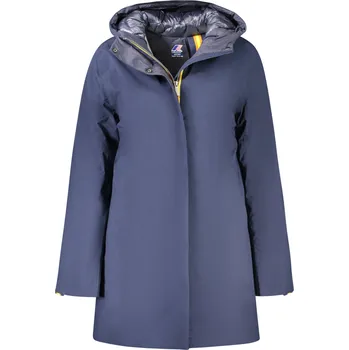 Dámský kabát Dámský modrý kabát K-WAY K-Way modrá 3367689