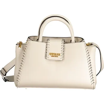 Kabelka Dámská béžová kabelka GUESS JEANS GUESS JEANS krémová 3364918