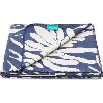 Prostěradlo MĚKKÁ DEKA 166X200CM BAVLNA PŘEHOZ S MOŘSKÝMI ŘASAMI | MUMLA