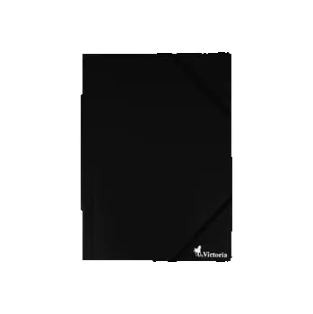 Archivační box VICTORIA Desky s gumičkou, černé, PP, 15 mm, A4