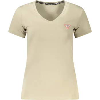 Dámské tričko Dámské triko GUESS JEANS s krátkým rukávem GUESS JEANS kaki 3358886