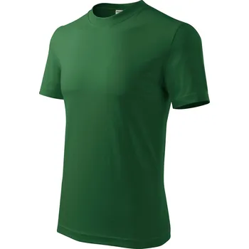 Pánské tričko MALFINI RECALL R07 unisex tričko Barva: lahvově zelená, Velikost: L