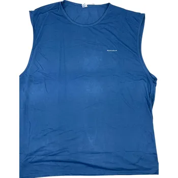 Wandeng Pánské nadměrné tílko GREEN Barva: Modrá, Velikost: 8XL