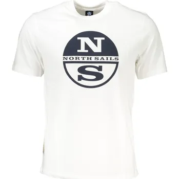 Pánské tričko Pánské triko NORTH SAILS, bílé North Sails modrá | bílá 3366395