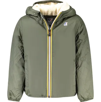 Dětská zelená zimní bunda K-WAY K-Way zelená | krémová 3362967