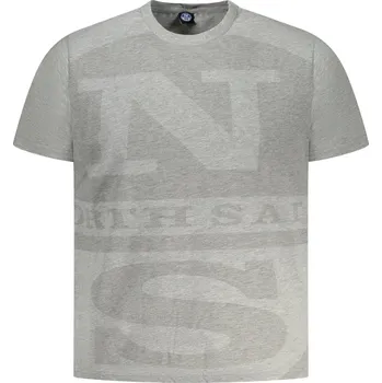 Pánské tričko Pánské tričko North Sails s krátkým rukávem North Sails černá | šedá 3363839