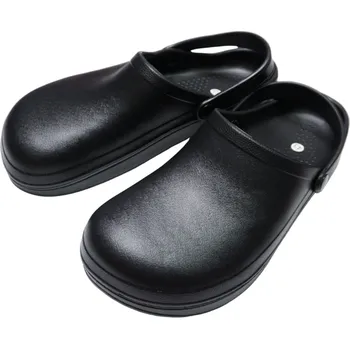 Pánské pantofle Pánské gumové nazouváky černé Listar LS701A (Pánské nezateplené plné nazouváky)