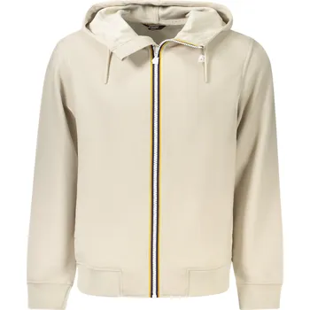Pánská mikina Pánská béžová mikina na zip K-Way krémová 3357046
