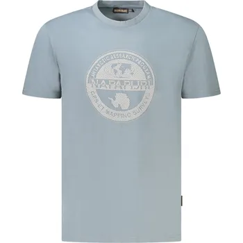 Pánské tričko Pánské tričko Napapijri s krátkým rukávem Napapijri šedá 3362629