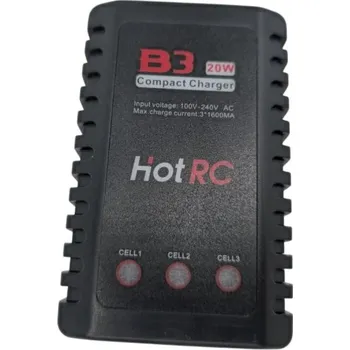 RC model Nabíječka HOT RC B3 20W 1,6A pro 2S-3S LiPo baterie IQ models - RC_320104