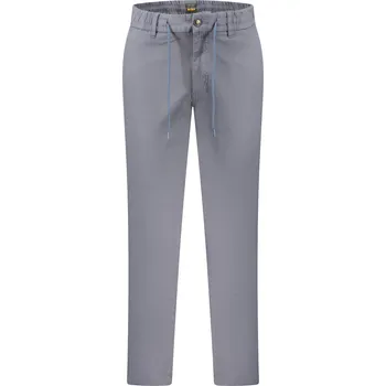 Pánské modré kalhoty HUGO BOSS Boss šedá 3360323