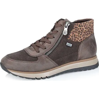 Dámské kozačky Dámská kotníková obuv RIEKER 49040-24 hnědá W5 42
