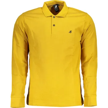 Pánské tričko Pánské žluté polokošile s dlouhým rukávem U.S. GRAND žlutá 3365139