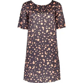 Dámské šaty Vzorované šaty GANT Gant černá | oranžová 3363360