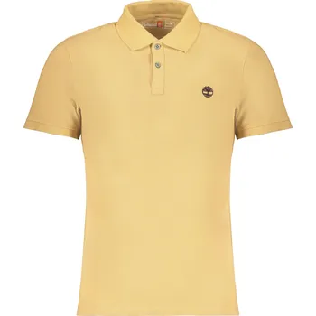 Pánská móda Pánské béžové polokošile Timberland Timberland krémová 3368640