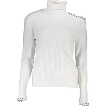 Dámský svetr Dámský rolák Patrizia Pepe Patrizia Pepe bílá 3364773