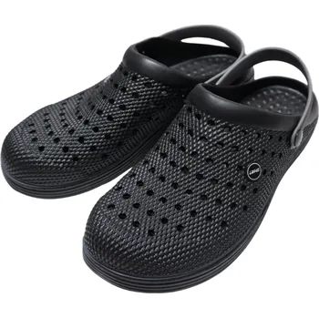 Pánské pantofle Pánské nazouváky gumové černé Listar 2207A (Pánské nezateplené prodyšné nazouváky)