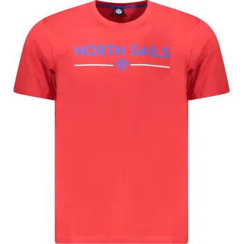 Pánské tričko Pánské triko NORTH SAILS červené North Sails červená 3368760
