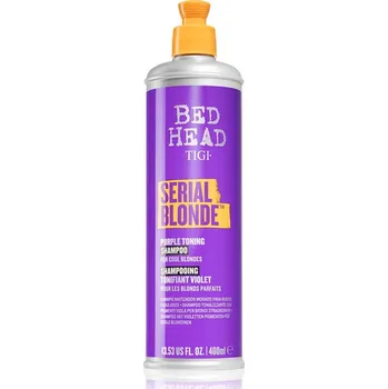 Šampon TIGI Serial Blonde Purple Toning Shampoo fialový tónovací šampon pro blond a melírované vlasy 400 ml