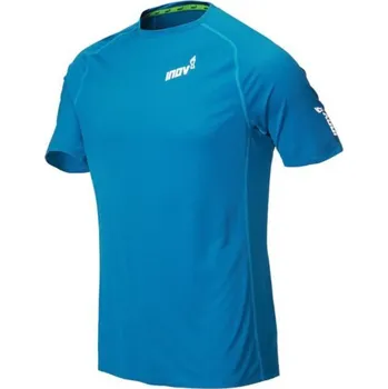 Pánské tričko Inov-8 BASE ELITE Merino SS blue modrá S