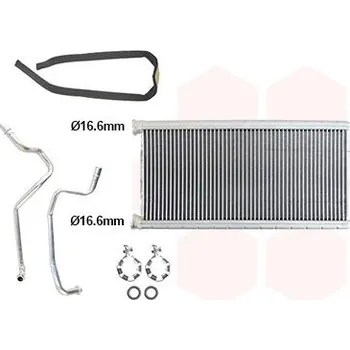 Výměník tepla Výměník tepla, vnitřní vytápění VAN WEZEL 02016700