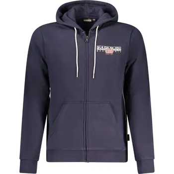 Pánská mikina Pánská mikina Napapijri na zip modrá Napapijri modrá 3362335