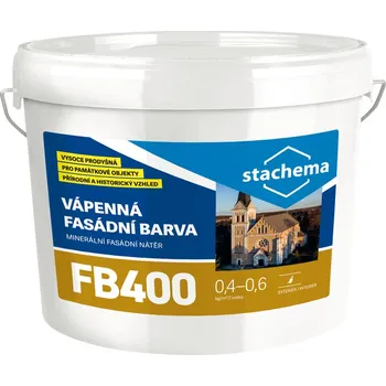 Barva fasádní Stachema FB400 bílá 10 kg