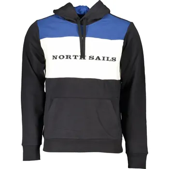Pánská mikina Pánská mikina NORTH SAILS s kapucí North Sails černá | modrá | bílá 3362922