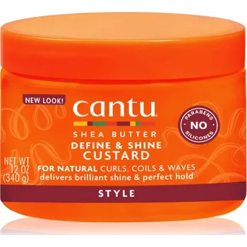 Stylingový přípravek CANTU Shea Butter Custard gel na vlasy pro definici a tvar 354 ml