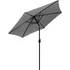 Slunečník MultiGarden SL-UM003C 270 cm, šedý