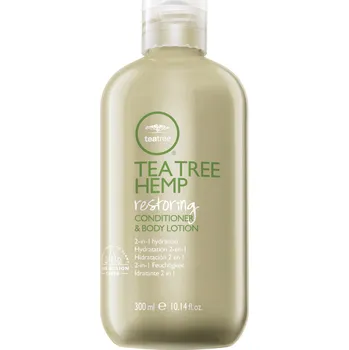 Tělové mléko Paul Mitchell Obnovující konopný kondicionér a tělové mléko 2 v 1 Tea Tree Hemp (Restoring Conditioner & Body Lotion) 300 ml + 2 měsíce na vrácení zboží