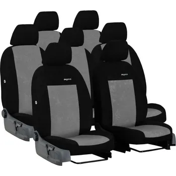 Ochranný autopotah Autopotahy VOLKSWAGEN TOURAN III, 7 míst, od r. 2015, ELEGANCE šedé