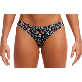 Dámské plavky Bikini - spodní díl plavek Funkita Hipster Brief Copper Cluster 12 (UK34) M