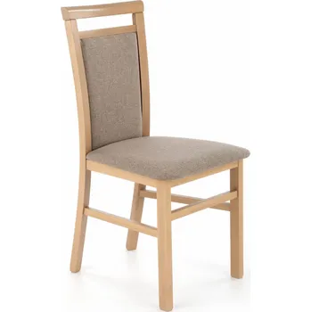Jídelní židle Klasická čalouněná židle Angelo 3 dub artisan, béžová
