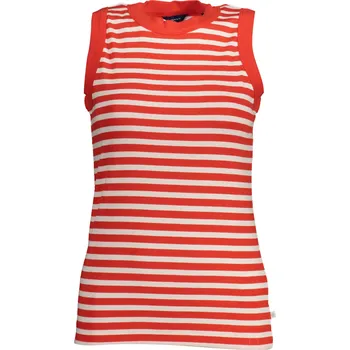 Dámské červené pruhované tílko GANT Gant bílá | červená 3362578