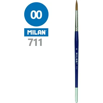 Umělecký štětec Milan Štětec kulatý MILAN Fine Selection č. 00 - 711 451919