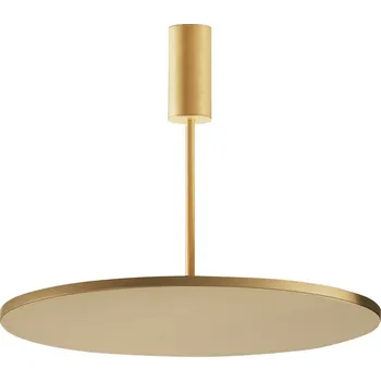 OLEV LED stropní svítidlo FLUENTIS, zlaté, Ø 54 cm, kov 2 700 K zlato LED 37,5 W celkem - Doprava zdarma