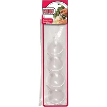 plyšák KONG Company Limited Hračka plyš Dr. Noys - náhrad. pískátka Kong 4 ks