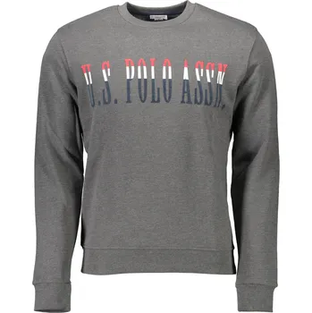 Pánská mikina Pánská mikina US Polo bez kapuce US Polo Assn šedá 3368896