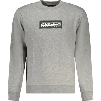 Pánská mikina Šedá mikina Napapijri bez zipu Napapijri šedá 3360620